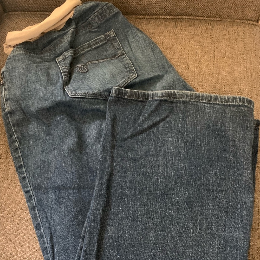 Plus Size, Secret Fit Belly Maternity Jeans